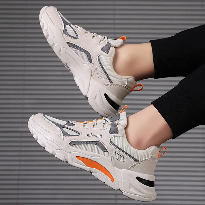 Yoga Unisex Light Running Sneakers Men's Women's Shoes Casual Fashion Lace-up Sports Shoes Breathable Comfortable Mesh Footwears