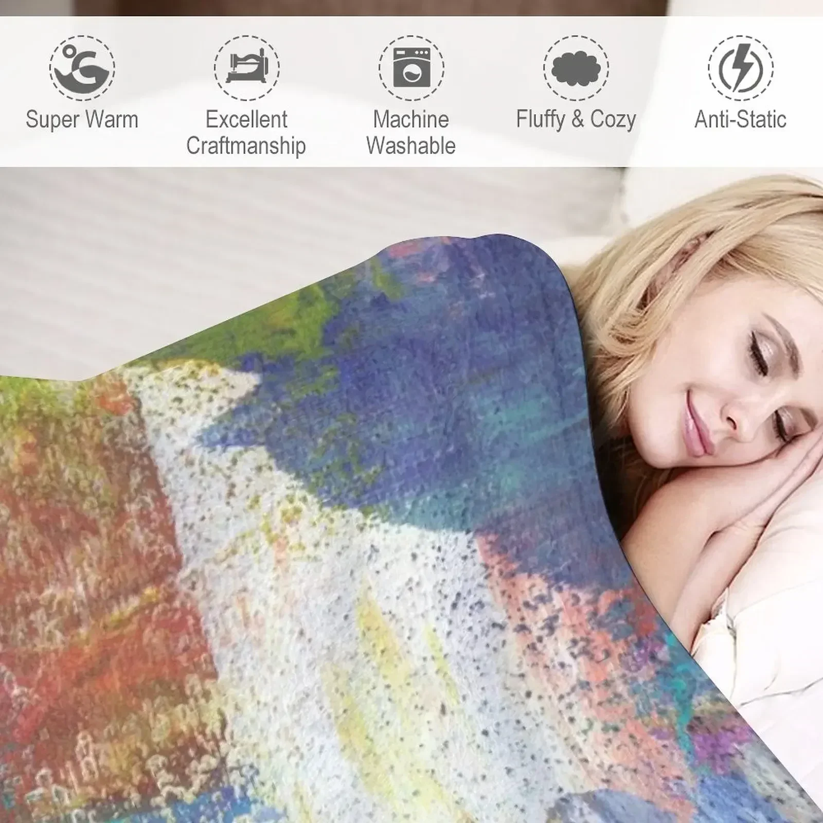 Одеяло Bold Nuance II из фланелевой ткани покрывала для кровати декоративные