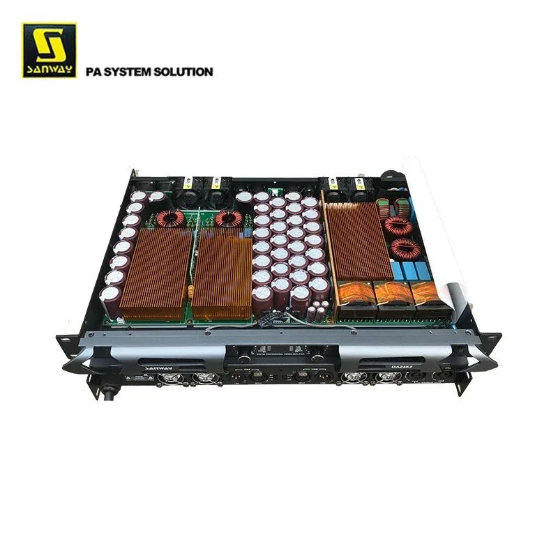 DA24K2 2CH 12600W Class D 1U профессиональный усилитель звукового оборудования