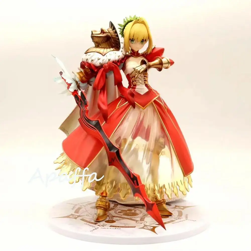 

25cm Stronger Fate Grand Order FGO Red Saber Nero Claudius 3rd Ascension 1/7 Scale PVC Action Figure Collectible Model Doll Toys