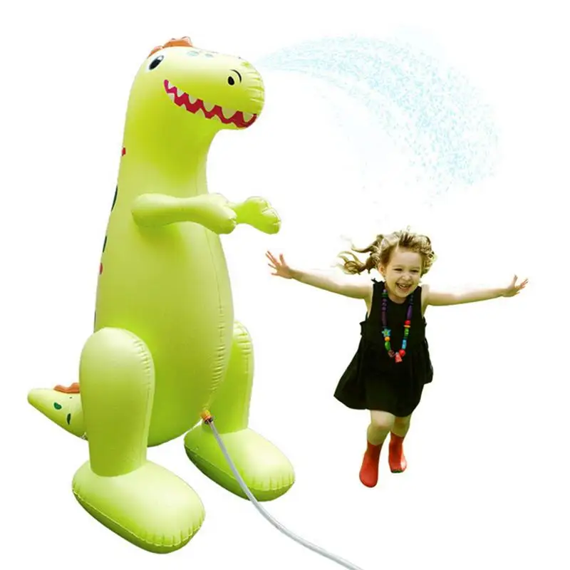 

Outdoor Sprinkler For Kids Inflatable Dinosaur Sprinkler Backyard Garden Yard Sprinkler Toy Summer Outdoor Spray Water Toys For
