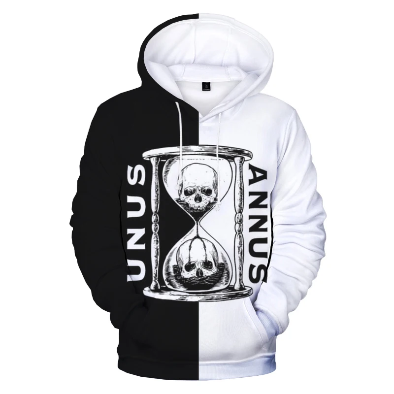 

Unisex sweatshirt with 3d print unus annus hood, casual fashion long sleeve sweatshirt, sweatshirt from the harajuku streetwear