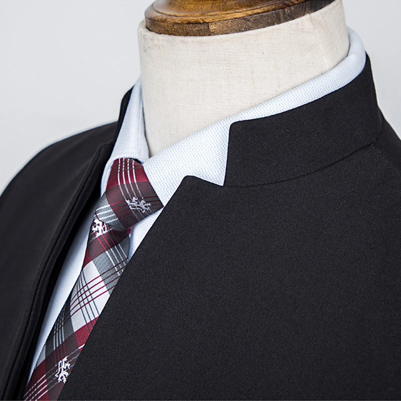 (Пиджак + жилет брюки) новый костюм мужской стиль аксессуар для мужчин умный