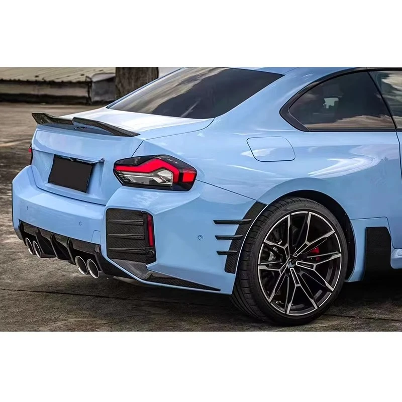Фото Комплекты G87 M2 M Performance: Высококачественные элементы из сухого карбона (передний сплиттер, боковые юбки, задний диффузор, крылья) с быстрой доставкой №5