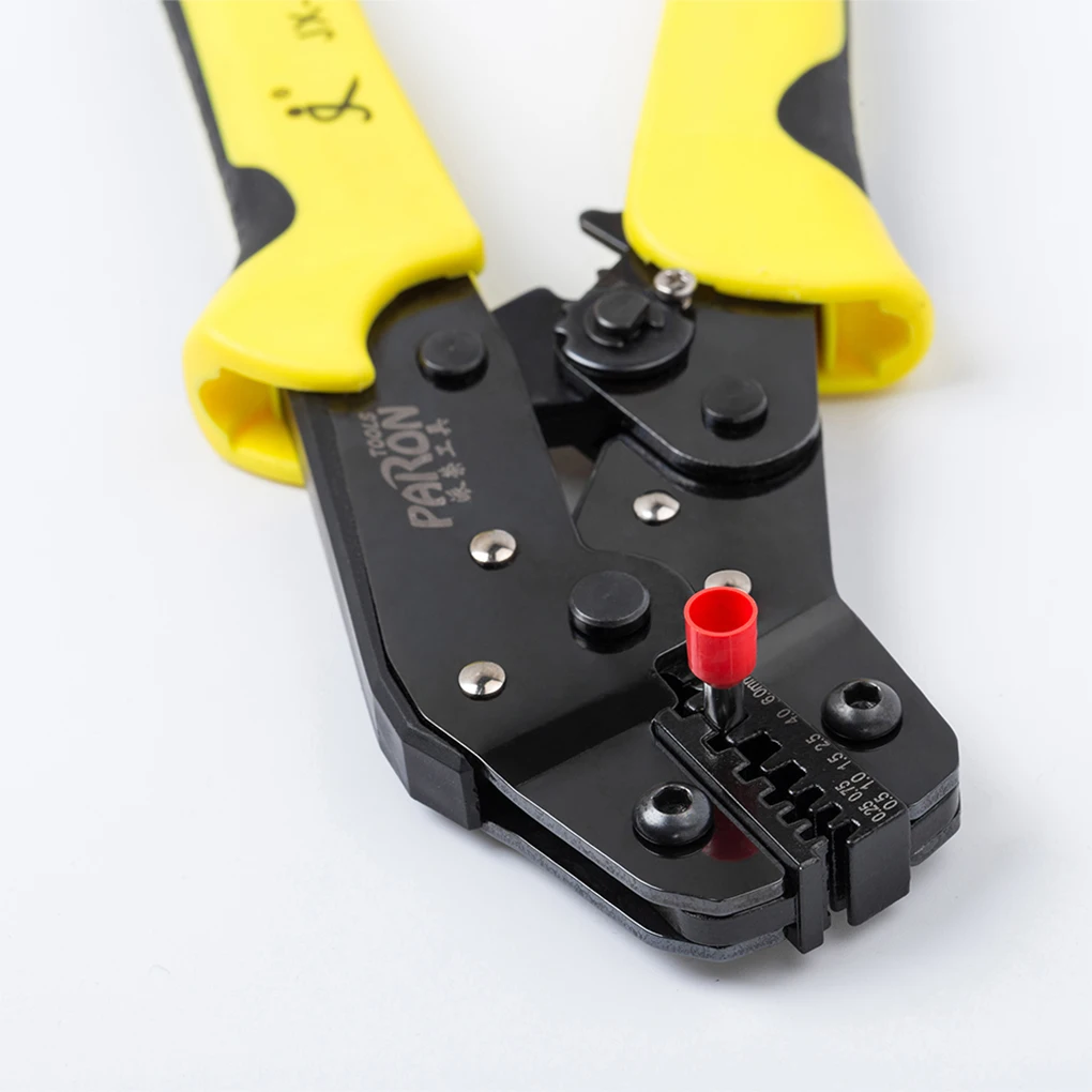 

PARON 0,25-6 мм2 обжимные клещи для проводов, многофункциональный инструмент, инженерные клеммы для шнура с храповым механизмом, обжимные клещи