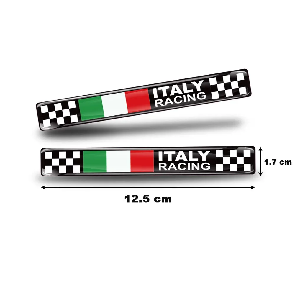 3D резиновая наклейка на мотоцикл итальянские гоночные Стикеры модель Ducati Aprilia