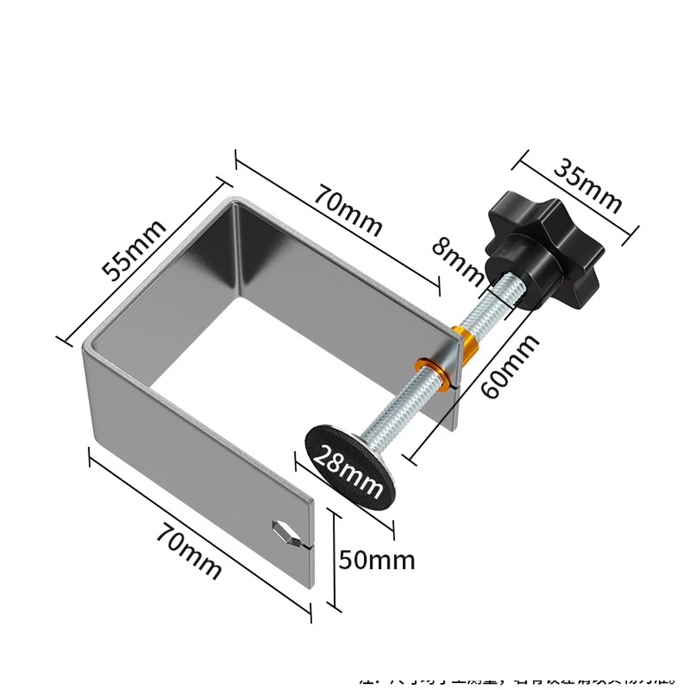 

Регулируемый зажим из нержавеющей стали для деревообработки, зажимы для установки на переднюю стенку шкафа, зажим для шкафа