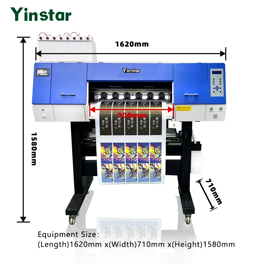 Для Yinstar 60 см прямой пленочный принтер Печать чехлов для телефонов dtf Цифровой