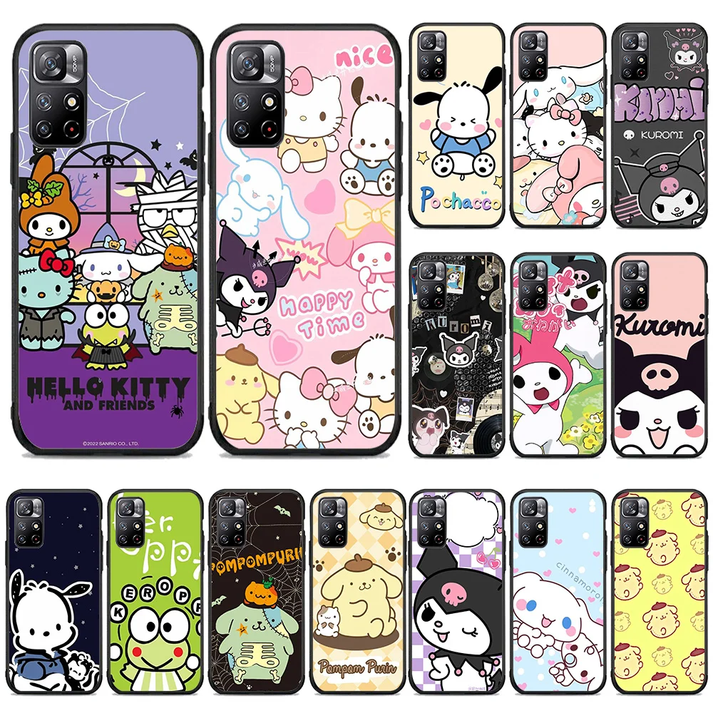 Черный чехол B-20 Sanrio для Huawei Nova P30 Y6 Y9 2i Y70 Y5 8i 3i Y6P 7i Y70S Y6S Y7A Pro Lite Prime 2019