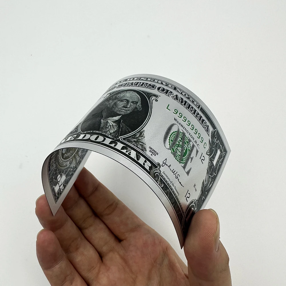 7 шт. пластиковые банкноты 1 2 5 10 20 50 100 долларов США