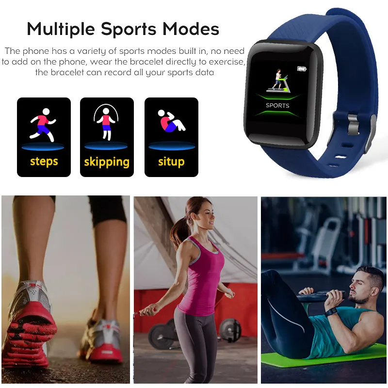 2022 Silicone Sport Smart Watch Men Women Fitness Watch Bracelet Electronics Smart Clock For Android iOS Waterproof Smartwatch