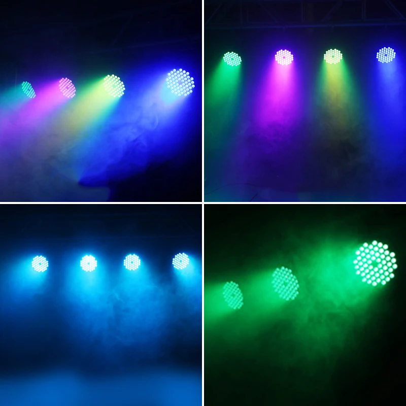 Pop 54x3W LED Par Light RGBW 4In1 LED Par Light Sound Activated DMX512 LED Wash KTV DJ Disco Bar Club Party Stage Light Event Sh (art.: 3920d341dfece) - 3920d341dfece