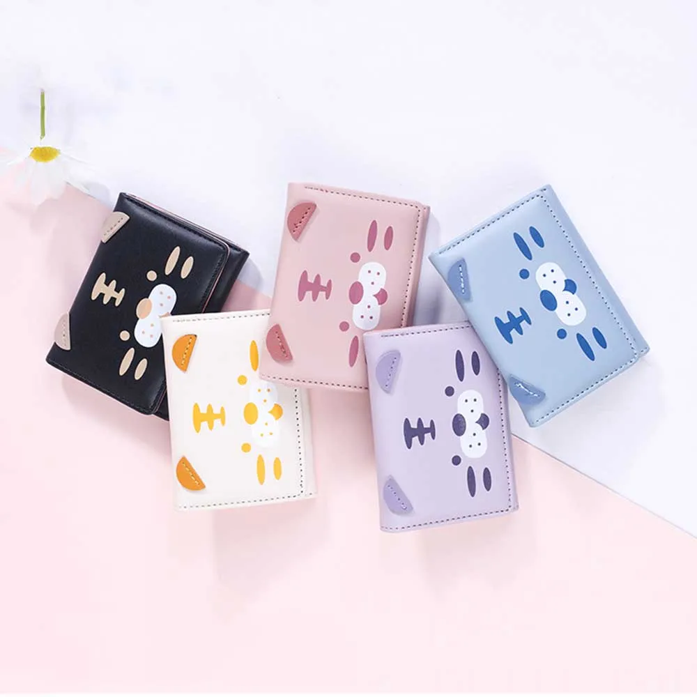 Мультяшный кошелек женский модный многофункциональный держатель для
