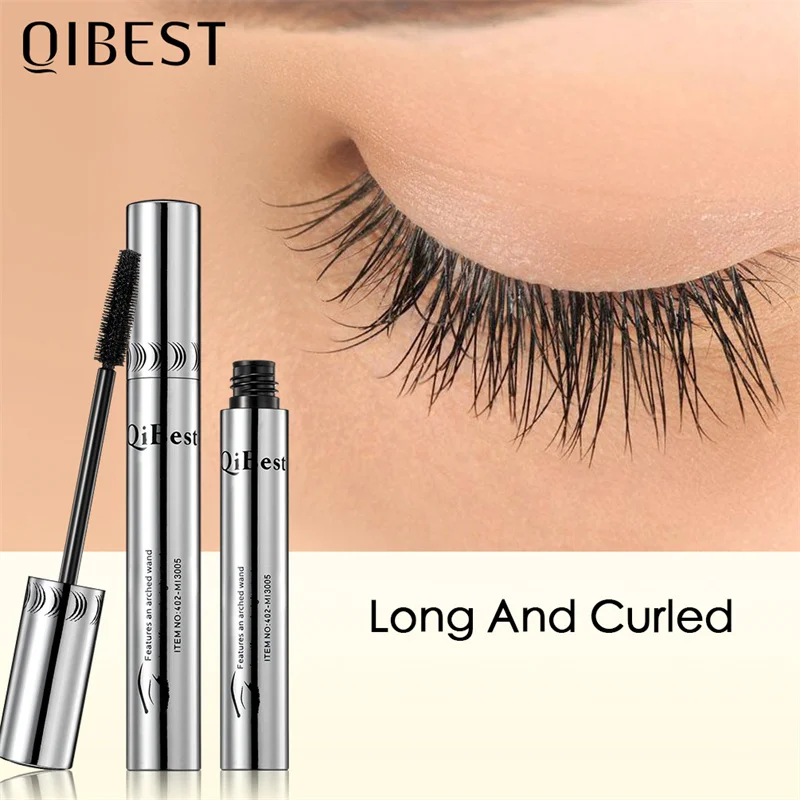 4D Mascara Long Curling Waterproof And Sweat Not Easy Smudge Fiber Volume Mascara Thick Professional Makeup Tool Cosmetics