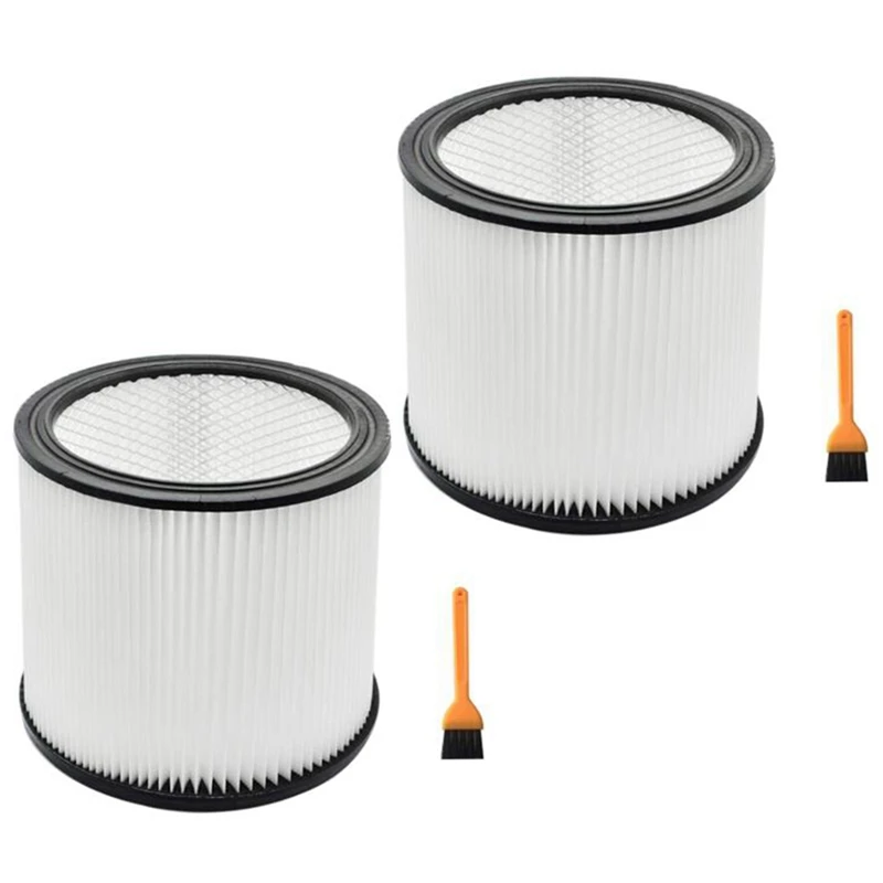 

2X Vacuum Cleaner For Shop-VAC 90304 Replacement Cartridge Fit 5 Gallon And Larger For Shop VAC Wet & Dry Vacuum Filter