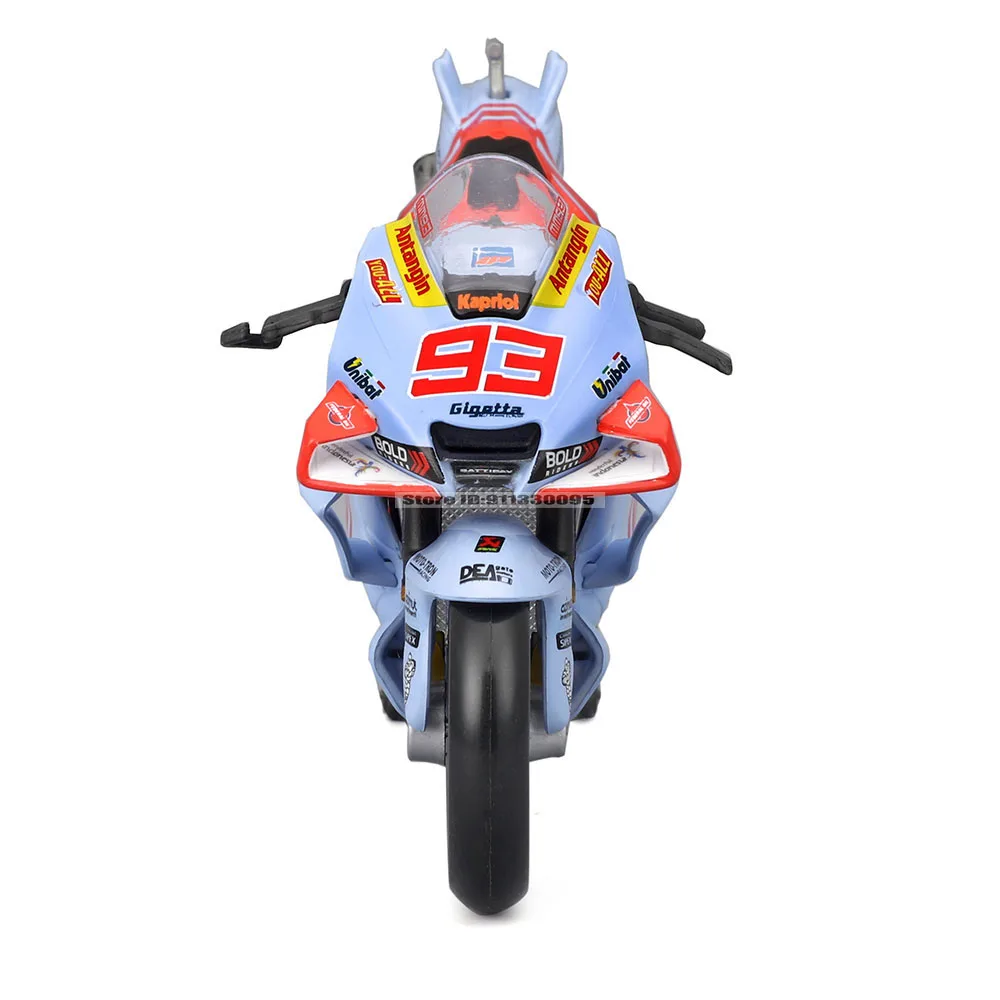 Фото Масто 1:18 # 93 Марк Маркес # 73 Alex Marquez 2024, Gresini Racing Moto GP, литой сплав, модель мотоцикла, коллекция, подарочная игрушка №2
