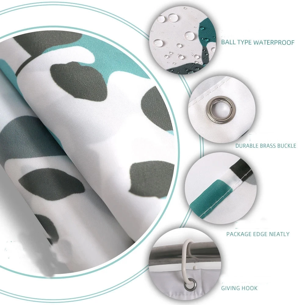 yellow tidbits bathroom set with shower curtains small size art printed shower curtain waterproof polyester bath screen free global shipping