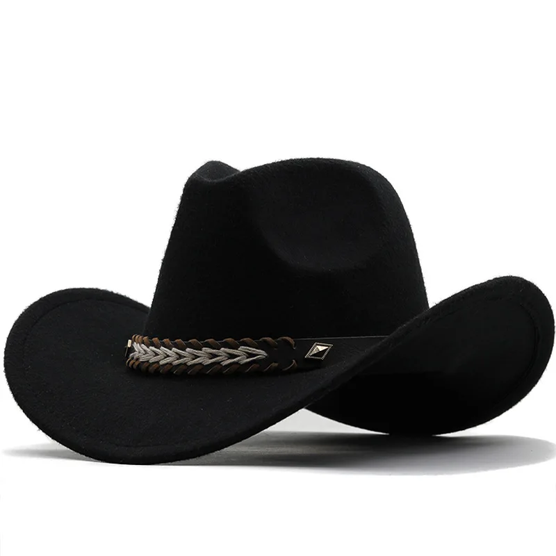 

Шляпа Федора для мужчин и женщин, модная шапка 2022 с цепочкой, теплая Панама, ковбойская шляпа, роскошная пляжная Панама, головной убор для джентльменов