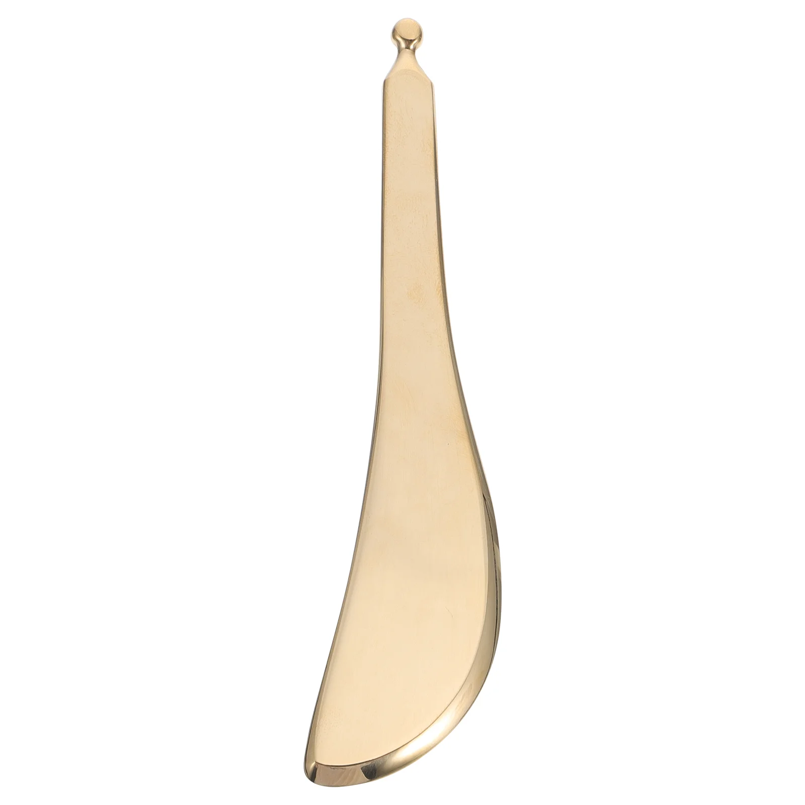 

Point Handheld Massaging Scraping Board Tool for Neck Body ( Golden )
