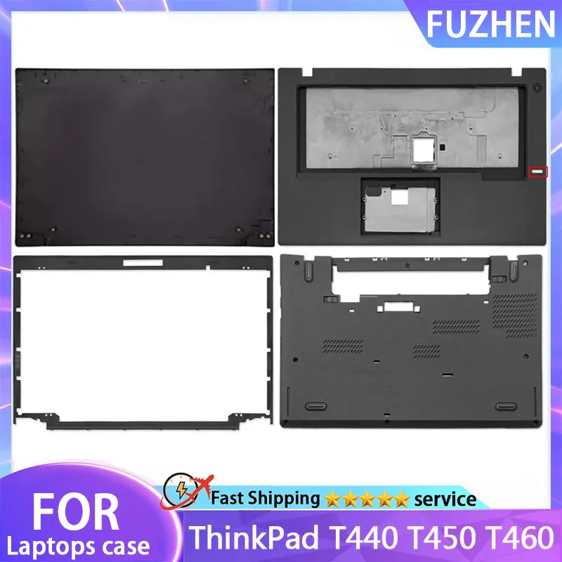 Фото Новый корпус для ThinkPad T440 T450 T460: задняя крышка экрана LCD, рамка, подставка для рук, верхняя и нижняя части корпуса. №1