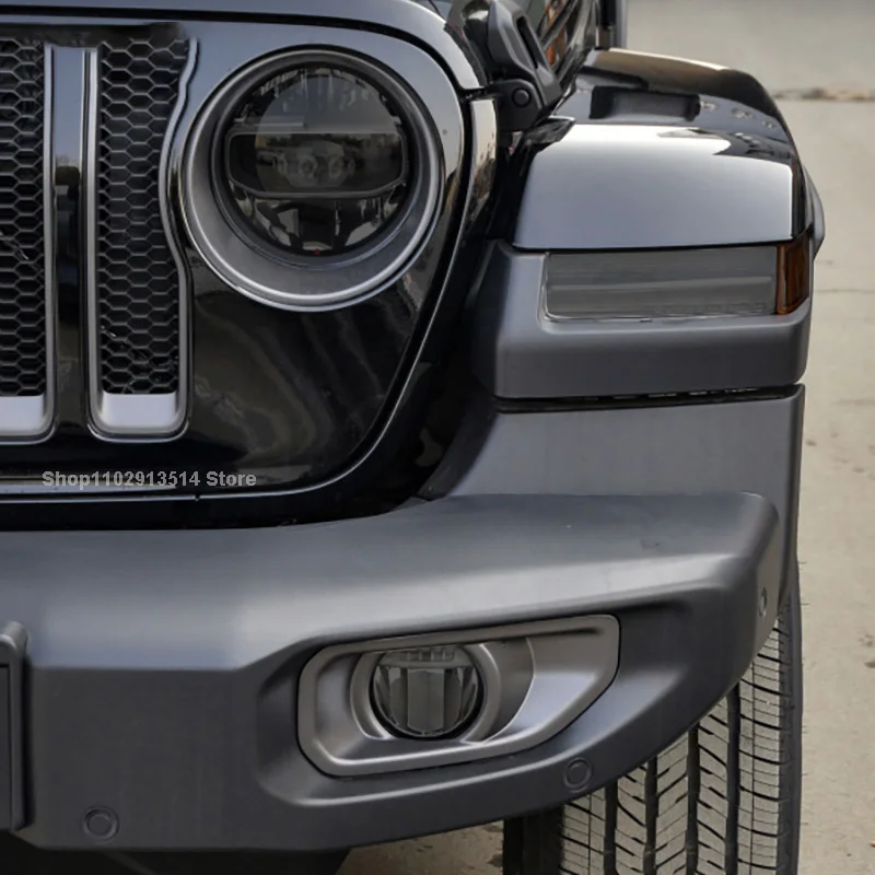 Аксессуары для Jeep Wrangler 2008 г. Защитная пленка автомобильных фар Декоративная