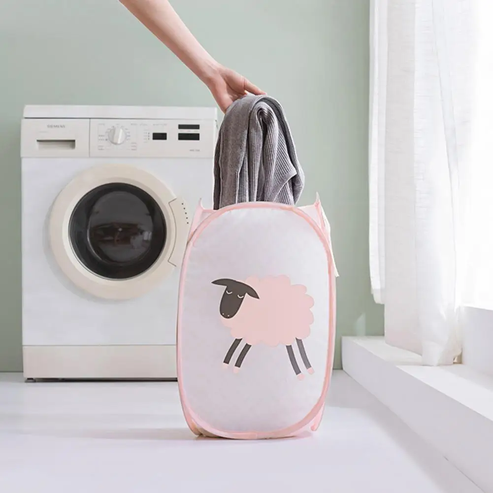 

Laundry Hamper Foldable Practical Convenient Apartment Laundry Hamper Bag Laundry Basket for Household