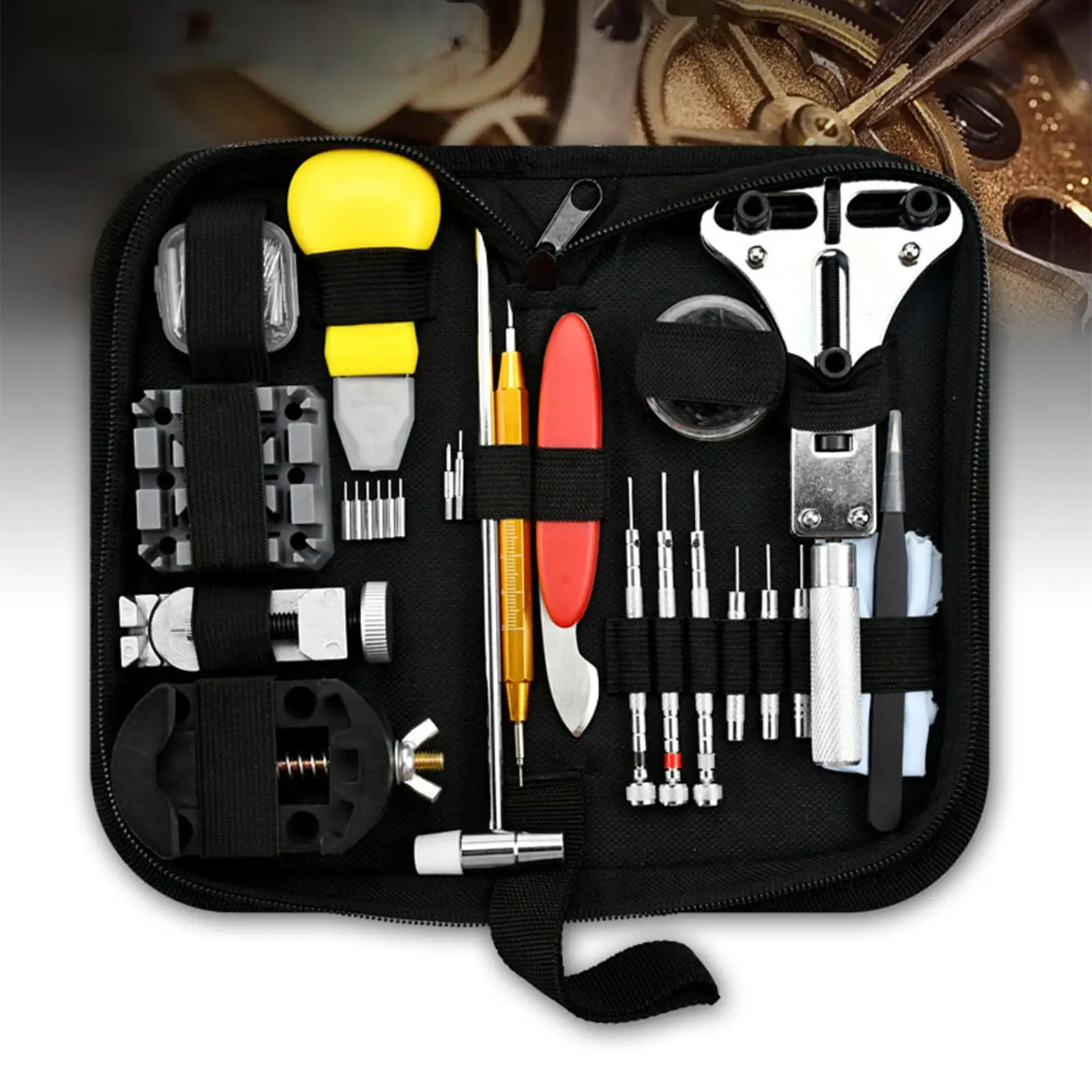 

151 Pieces Watch Repair Tool Kit Professional Clock Watch Link Removal Tool for Collectors Watch Lover Professional and Beginner