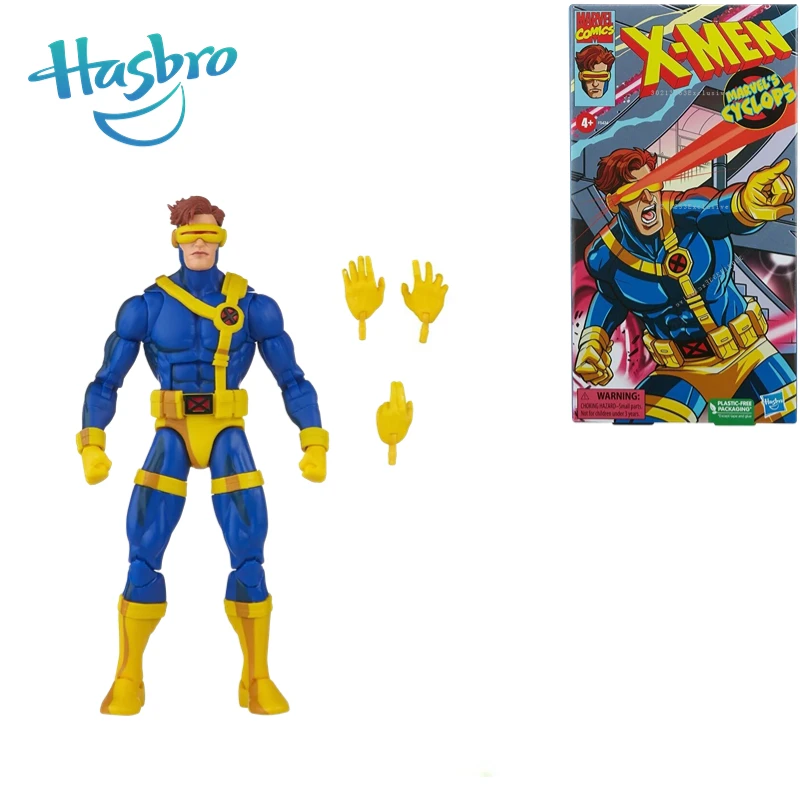 

In Stock Hasbro Marvel Legends VHS Packaging 6" X-Men Cyclops Scott Summers Comics Ver Action Figure Model Toy Hobby Gift