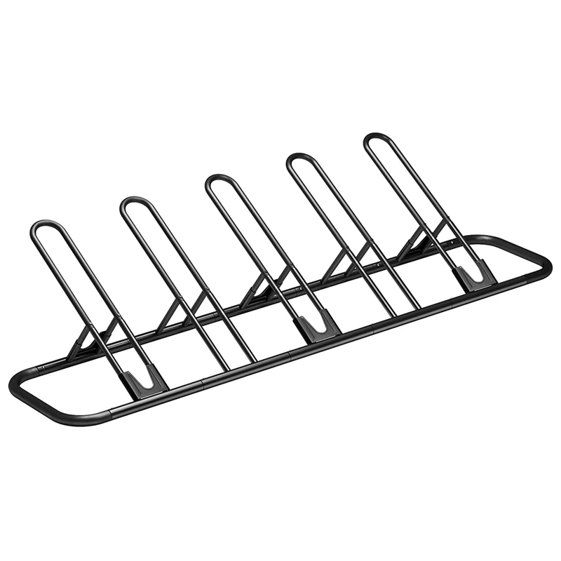 

Bike Rack Floor Bike Rack For Garage Indoor/Outdoor Bicycle Stand Aluminum Alloy For Mountain Bike, Road Bike And Kids Bike