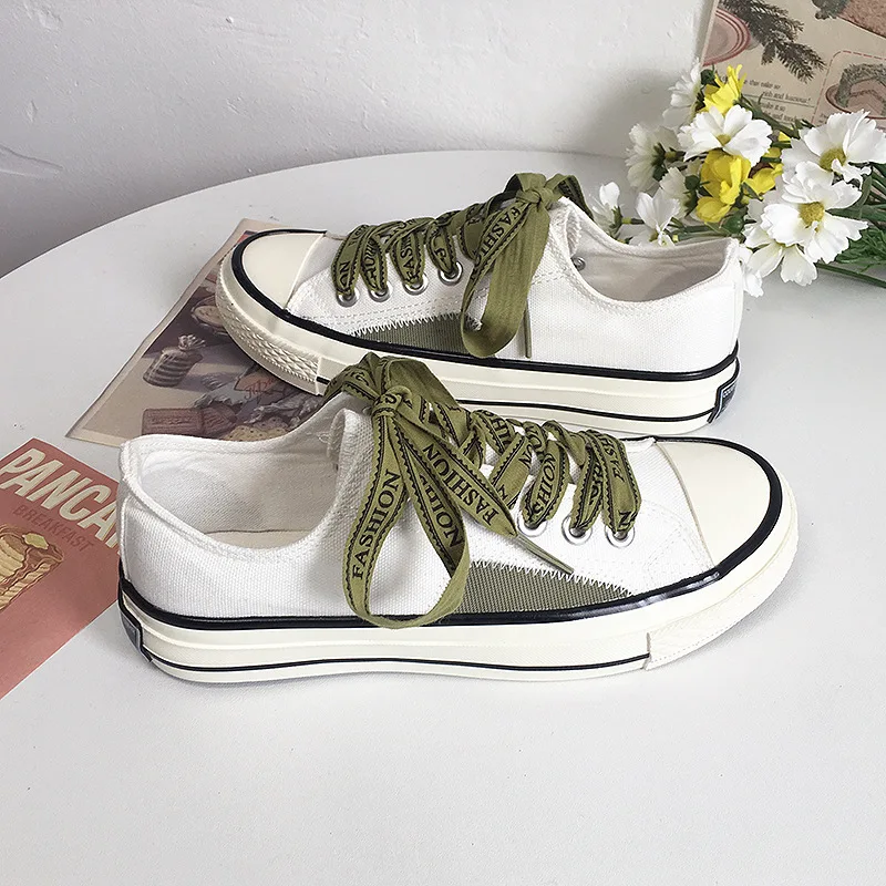 New Women's Shoes Fashion All-match Canvas Breathable Flat Shoes Women's Comfortable Casual Shoes Zapatos Planos De Mujer