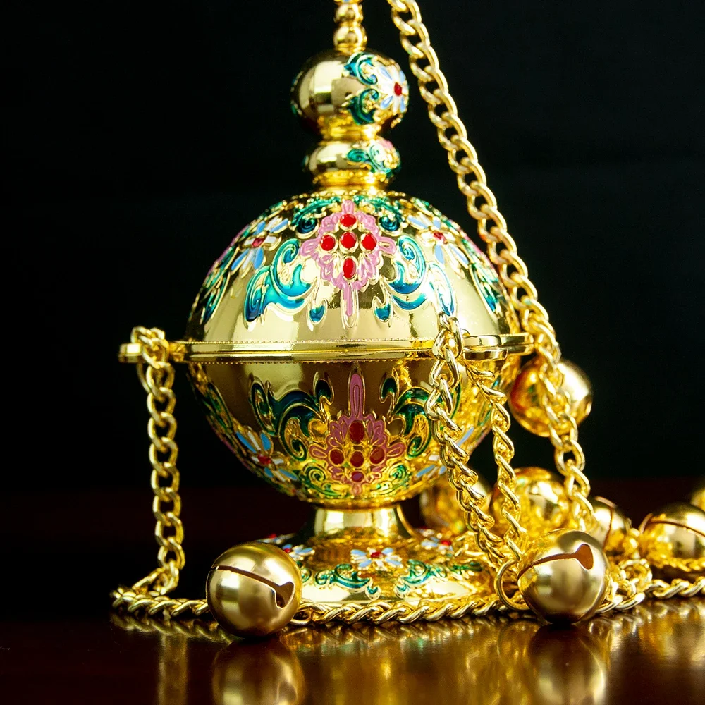 Средневековая Классическая семейная настенная горелка для благовоний восточных