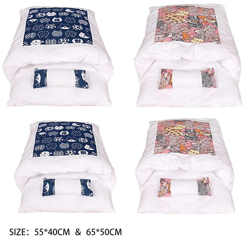 

Cat Sleeping Bag Cat Winter Warm Mat Pet Kennel Dog Mat Thickening Sleeping Bag Nest Pet Closed Removable Washable