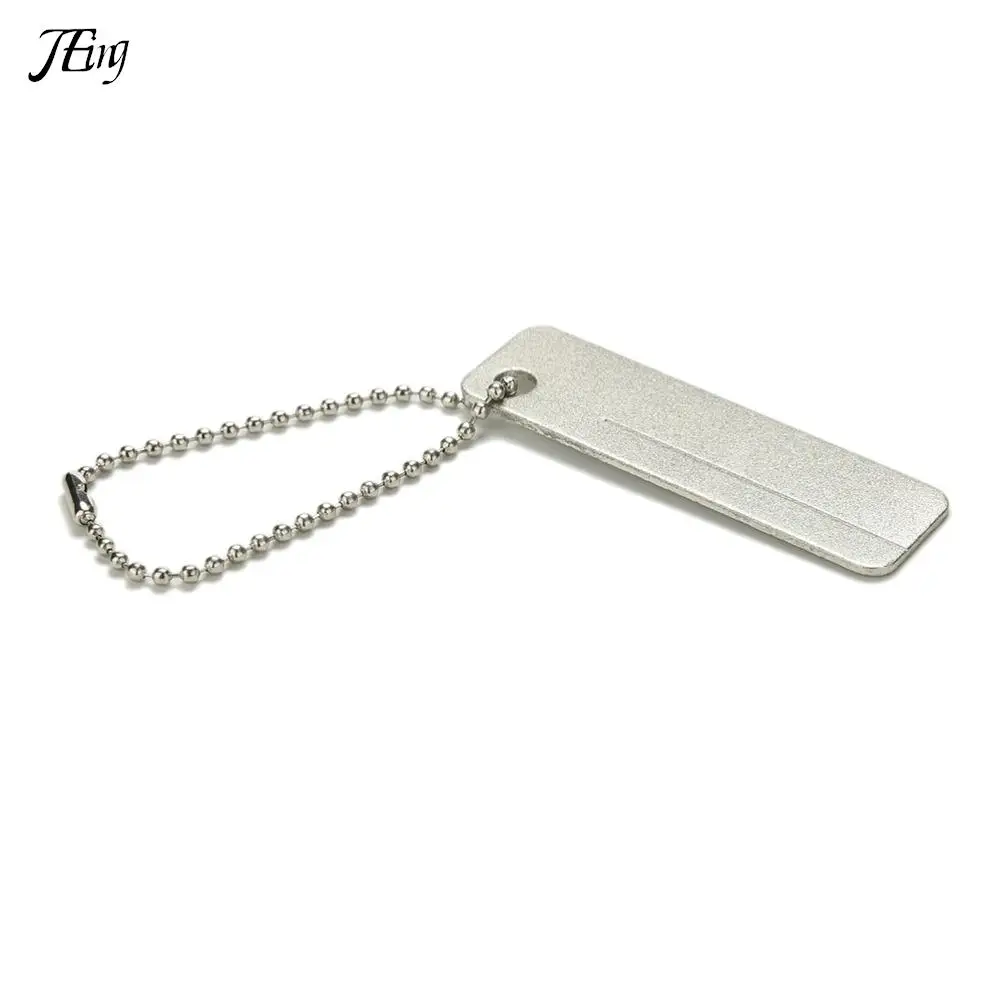 

Карманный точилка с алмазным камнем-брелок для ножа, рыболовного крючка, пилочка для ногтей, кемпинга, инструмент для заточки, портативный, ...