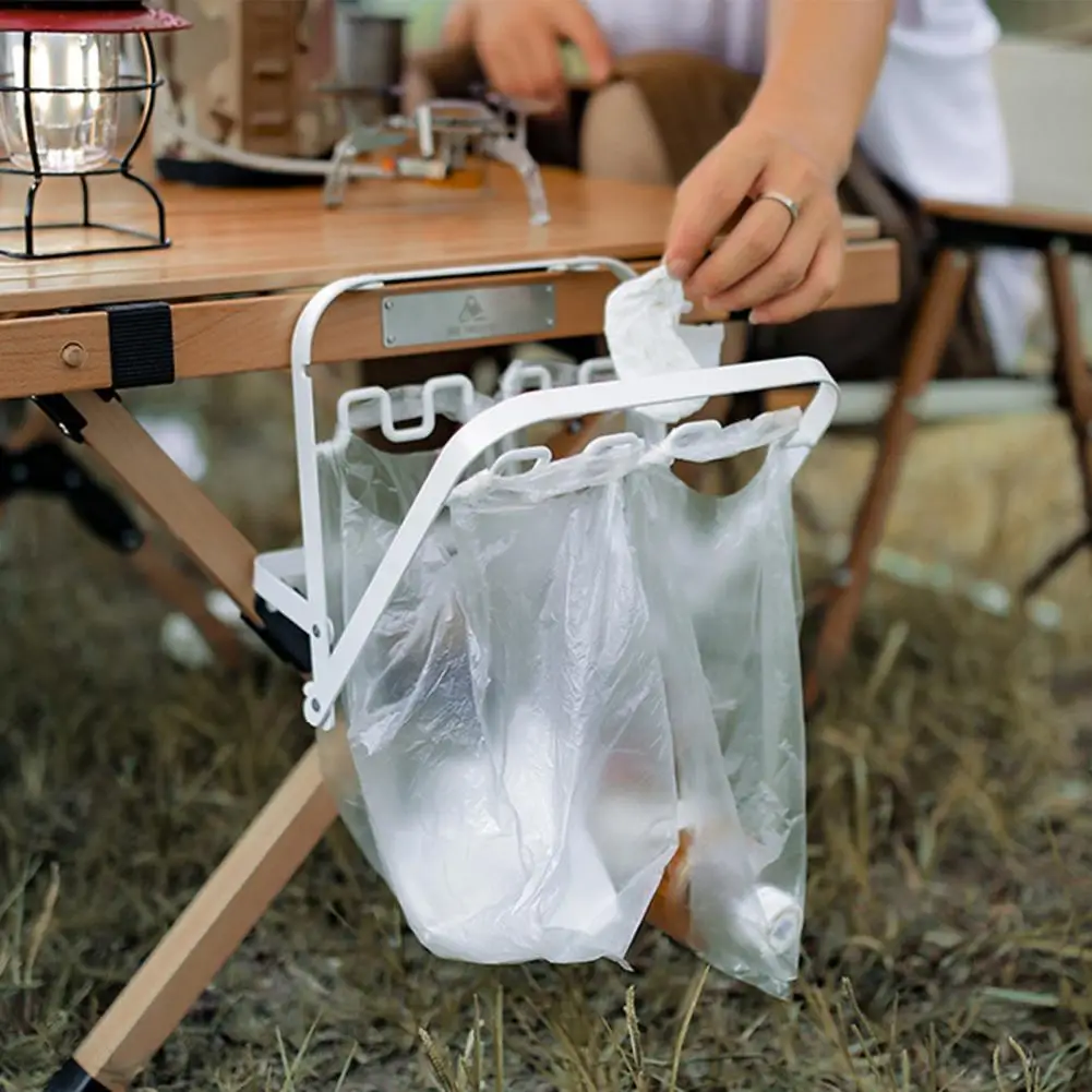 

Practical Outdoor Camping Rubbish Bag Hanging Rack Garbage Bag Rack Solid Strong Load-bearing