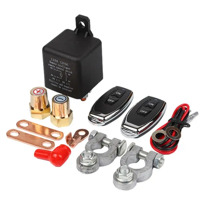 

Charging Relay Remote Control Battery Relay Isolator 12V Car Accessories For RV Marine Car Vehicles Truck