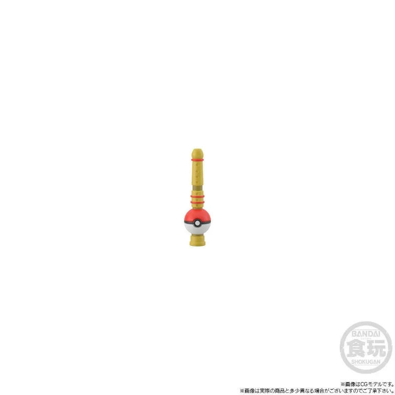 Фото В наличии: Оригинальная фигурка Bandai Shokugan Pokemon Kanto Region Red Snorlax Poke Flute, коллекционная модель аниме-персонажа, подарок, игрушка-фигурка №5