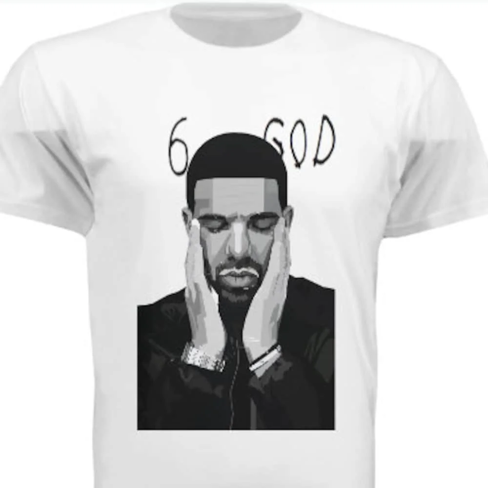 Футболка с изображением бога Дрейка