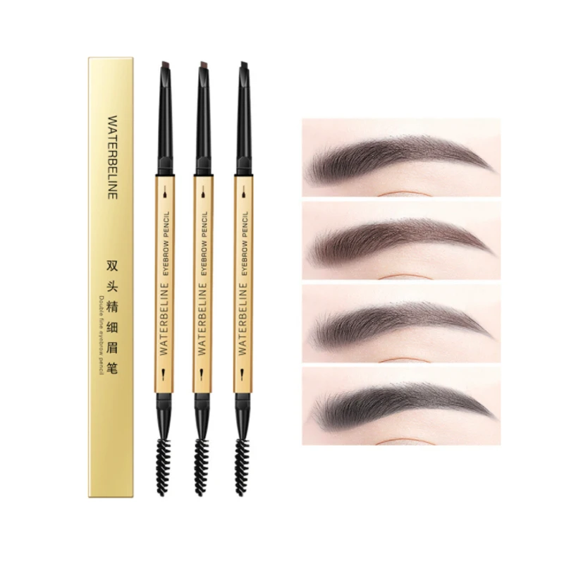 

Double Head Eyebrow Pencil Long Lasting Waterproof 5 Colors Eye Brow Pen Tint Mascara Enhance Cosmetics Beauty Women Makeup Dou