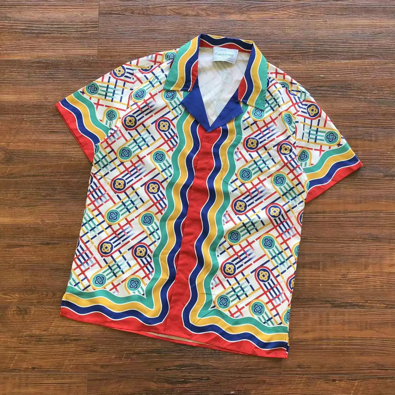 

Full Color Printing Casablanca Shirts Men Women High Quality Top Tee Shirt