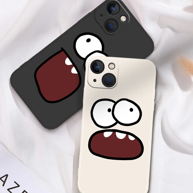 

NOHON Soft Casing For OPPO RENO 2 2F 3 4 Pro 5 PLUS 6 6Z ACE Z FIND X2 X3 Big-eyed Anti-Drop Quality Back Cover