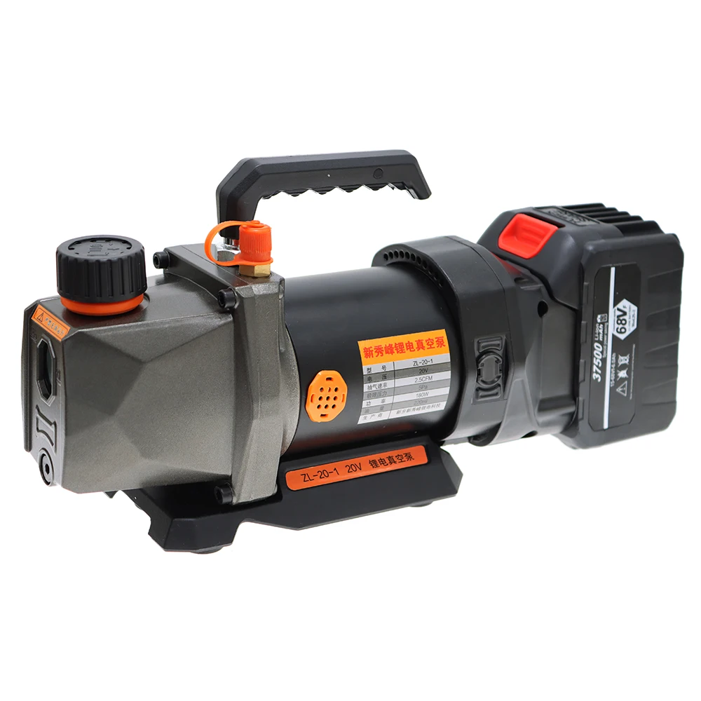 2.5CFM refrigerant vacuum pump 1/4 automotive intake cooling