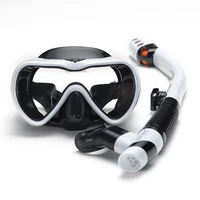 summer water sport popular dry breathing swimming mask goggles glasses scuba diving equipment snorkel anti fog tempered glass