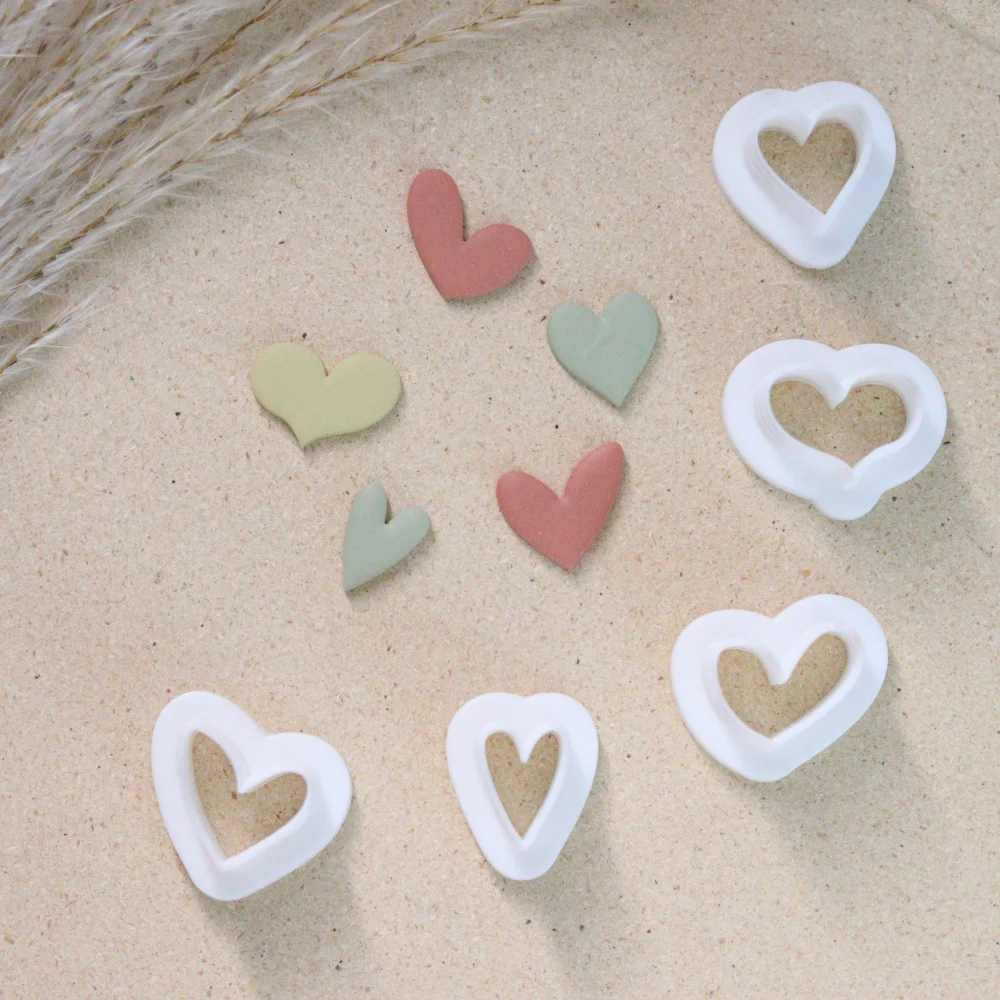 Новинка мягкая керамика полимерная фотография сделай сам сердце геометрические