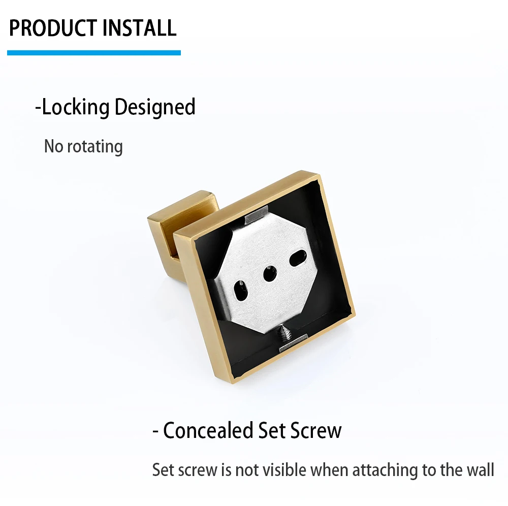 Набор фурнитуры для ванной из нержавеющей стали матовые золотые аксессуары