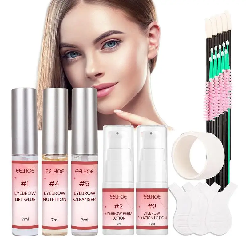 

Набор для ламинирования бровей, «сделай сам», инструменты для перманентной завивки и подтяжки бровей