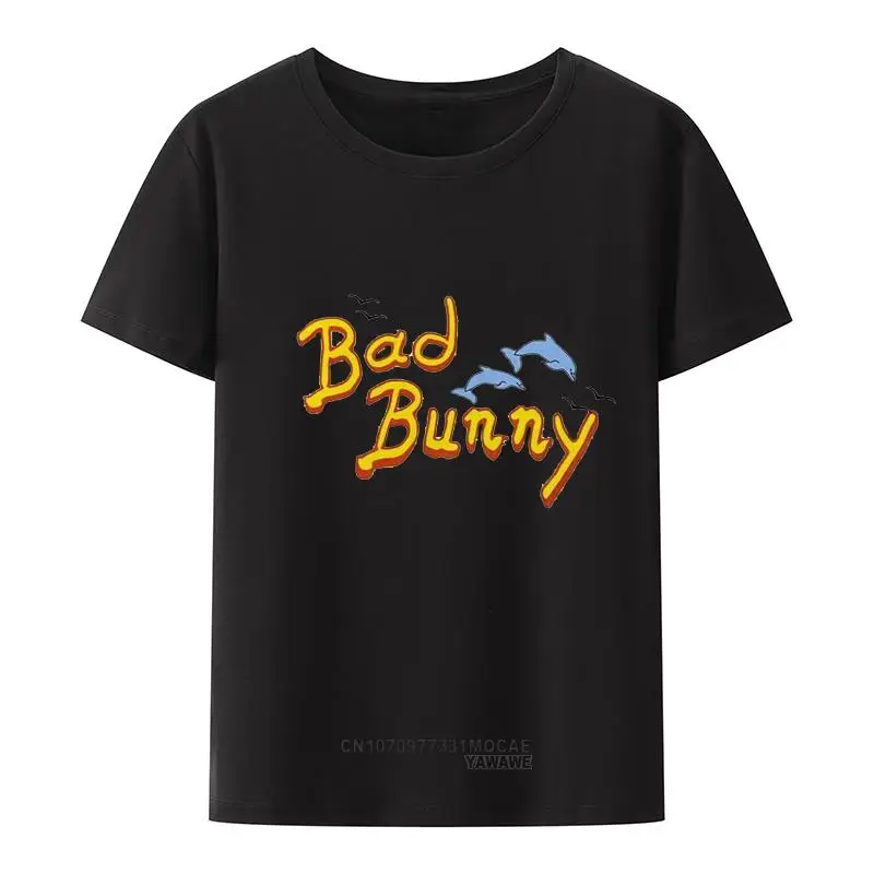 Bad Bunny Un Verano Sin Ti футболка мужская Kawaii футболки с рисунком модная Camiseta Hombre для