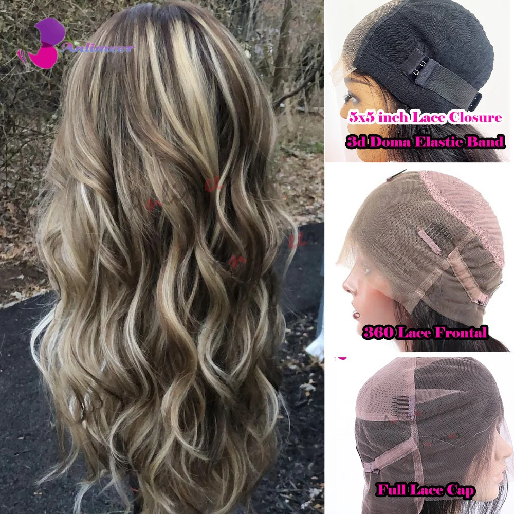 Женский светлый парик эластичные ленты для париков искусственные волосы