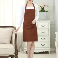 colorful cooking apron thicken sleeveless chef clothes anti wear kitchen bake universal apron household tool