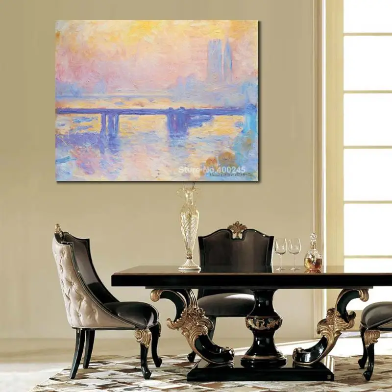 Картина на холсте Клод Моне масляная краска