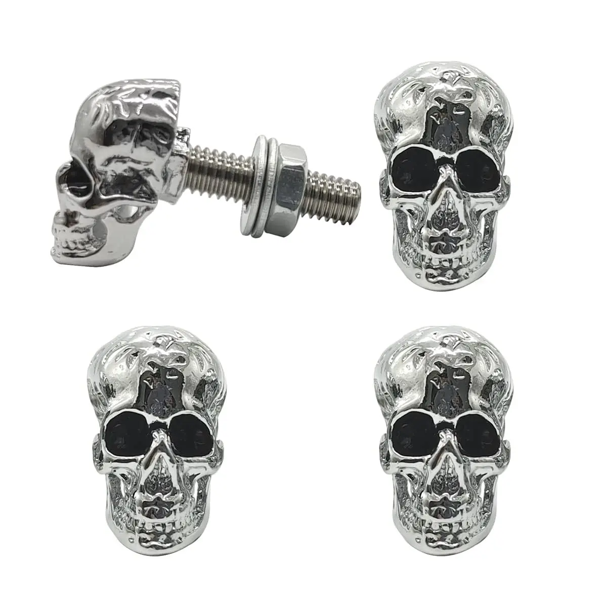 

4 шт. болты для номерного знака автомобиля мотоцикла шипы из нержавеющей стали универсальный крепежный винт для рамки номерного знака для транспортных средств